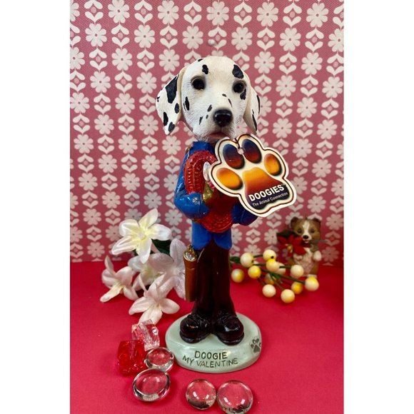 Doogie My Valentine is a Collectable figurine, Dalmatian by Animal Connection - Picture 3 of 14